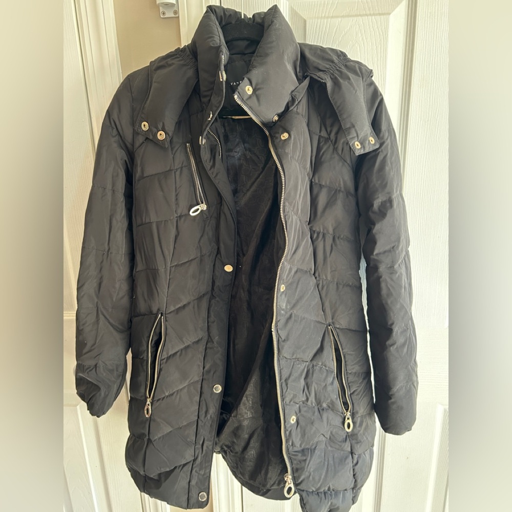 Ivanka Trump Quilted Black coat